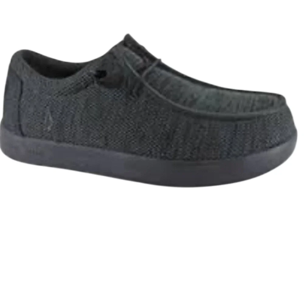 Volcom9.5 Wide Steel Toe Loafers Mens Black